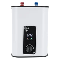 Mini chauffe-eau électrique de 1500 W, système d'eau chaude instantanée avec réservoir de 1,76 gallon pour cuisines, armoires, camping-cars, bars 2