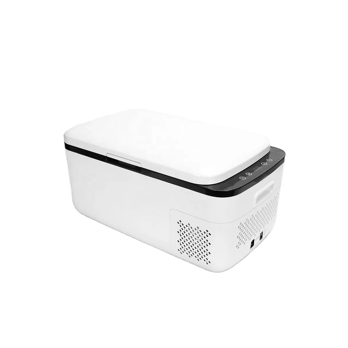 12V Mini Portable Compressor 20L Car Refrigerator Portable Home Car Refrigerator Mini Refrigerators Freezer Cooling Heating Box