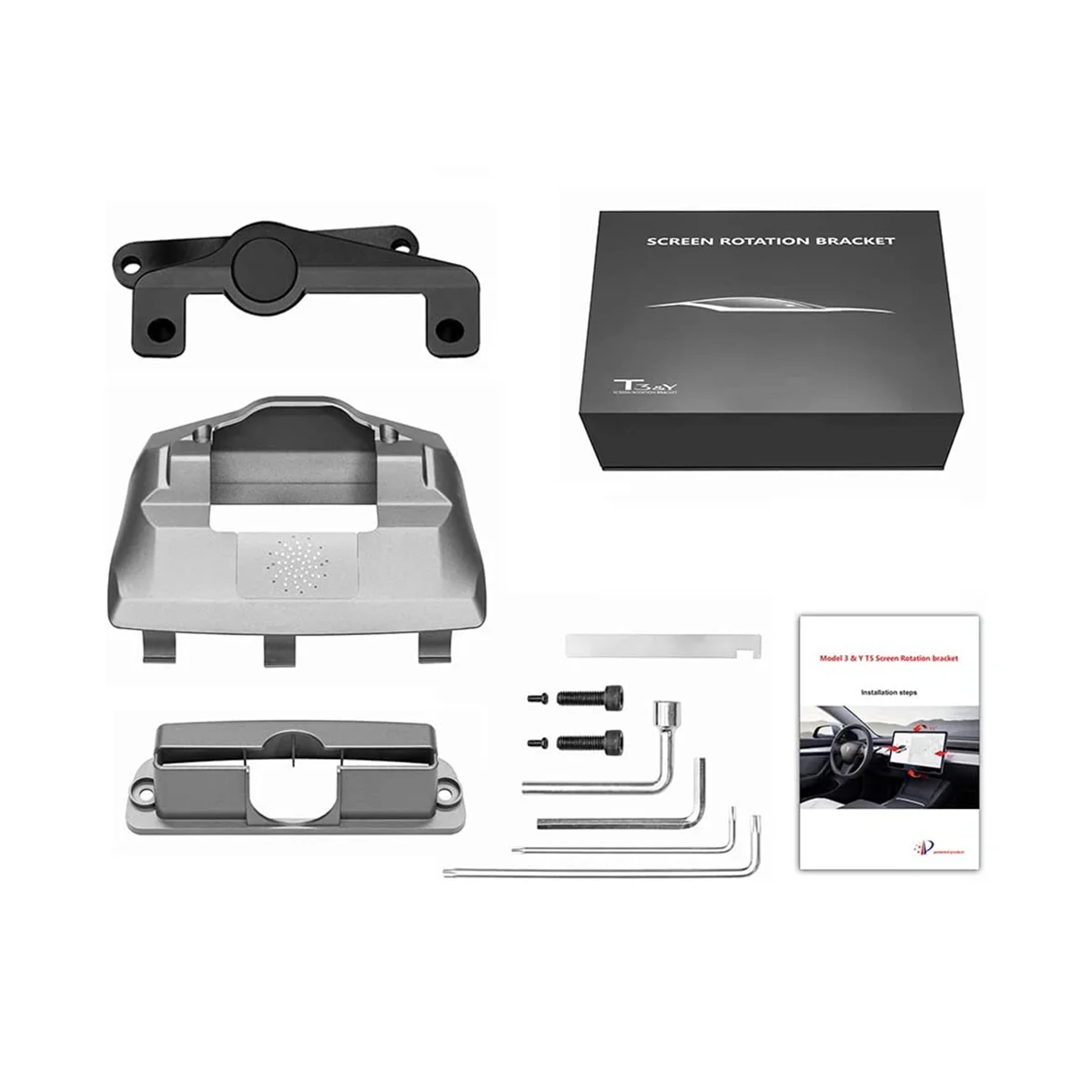 

For 2017-2023 Tesla Model 3 Y Screen Rotating Holder- Four Directions