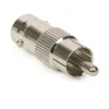 BNC Female Jack to RCA Male Plug Adapter Straight Camera Connector for CCTV Security Camera 5