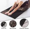 MoKo Yoga Towel Non Slip Hot Yoga Mat Yoga Blanket Printing Pattern Quick Dry with Corner Pocket for Bikram Pilates Gym Workout 2