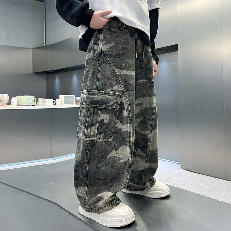 Boys Camo Pants 5