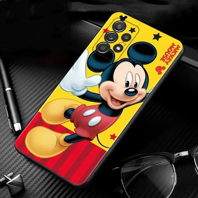 Phone Case For Samsung Galaxy A51 A12 A71 A41 A31 A21s A13 A03 A02s A02 A22 A32 4G/5G A52 A52s A72 Coque Cartoon Minnie Mouse B04