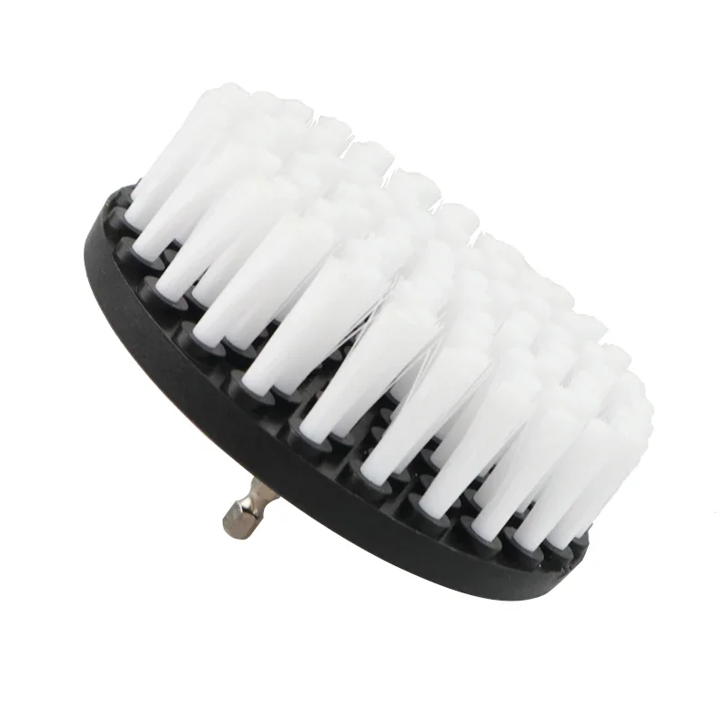 2/3.5/4/5'' Brush Attachment Power Scrubber Drill Brush Nylon Stain Polisher Bathroom Kit with Extender Universal Cleaning Tools 5