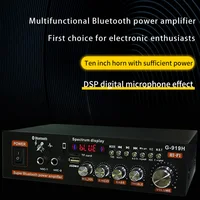 G-919H 1000W Home Power Amplifiers Audio Bluetooth Amplificador Subwoofer Speakers Theater Audio Sound System 220V/110V FM 3
