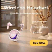 Transparent Shell Bluetooth Earphones Wireless In-Ear Headphones with Microphone for Sports And Running Headphones Game - Image 4