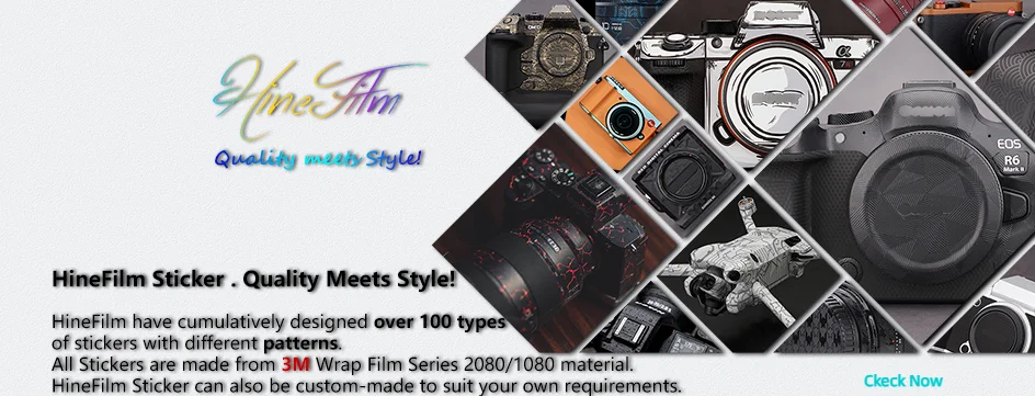 Description Picture 2 of itemHinefilm Skin for Fuji XE4 Camera Sticker Cover Film for Fujifilm X-E4 Camera Decal Skin Premium X E4 Protector Wrap Sticker