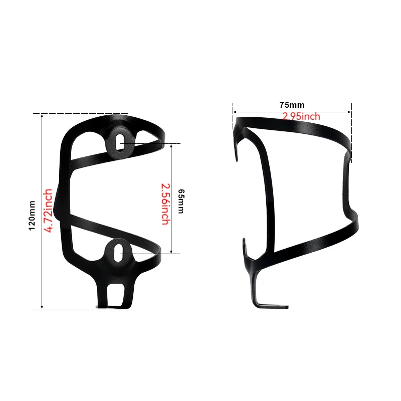 Bicycle Water Bottle Cage Alloy Bicycle Bottle Cages Road Bicycle Water Bottle Holder Cycling Bracket Accessory