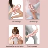 1pc Circular Lymphatic Drainage Massager, Relax Roller 32 Wheels, Cellulite Massage Tool, Leg Roller, Portable Handheld 6