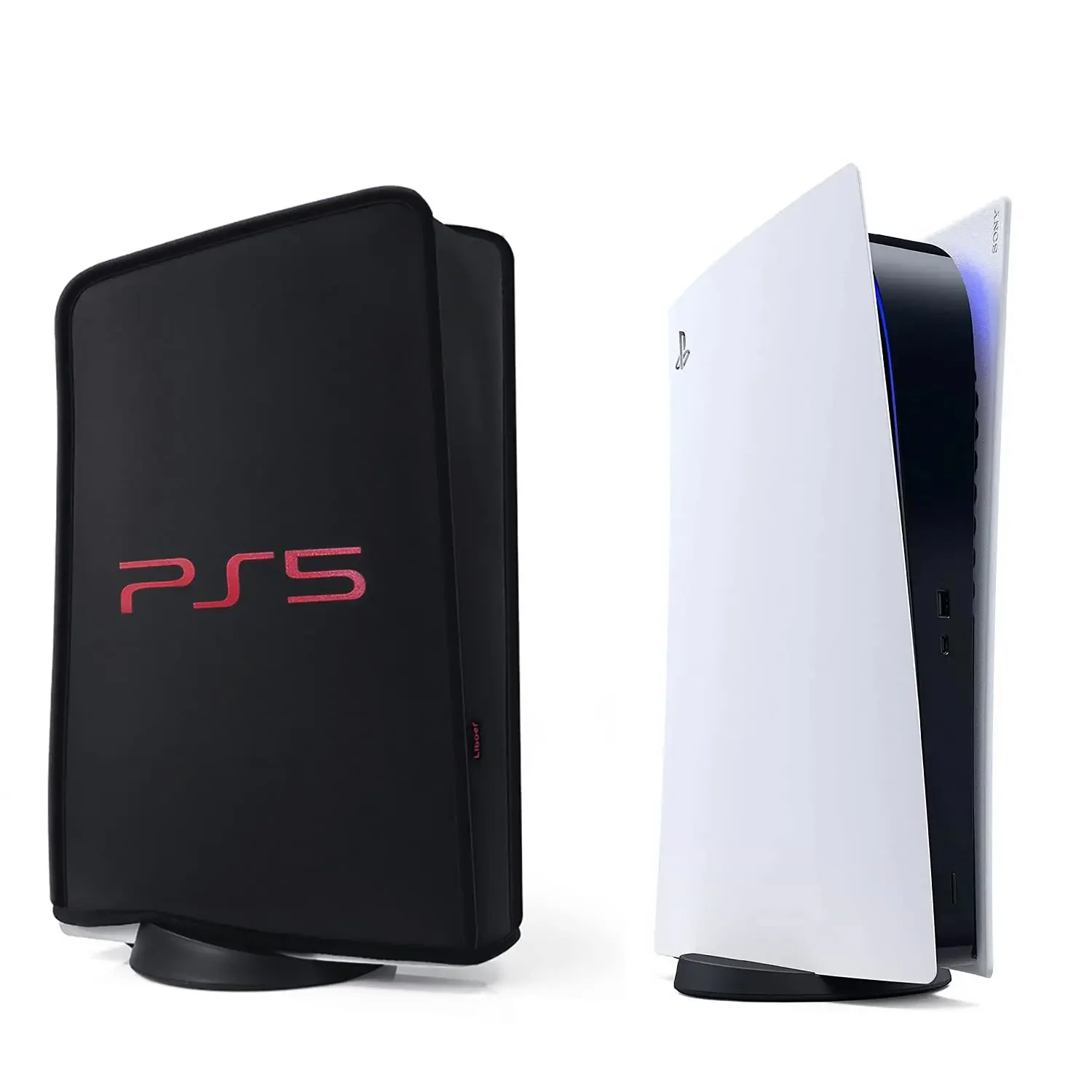 Playstation 5 게임 콘솔 용 먼지 커버 PS5 디지털 및 디스크 에디션 액..