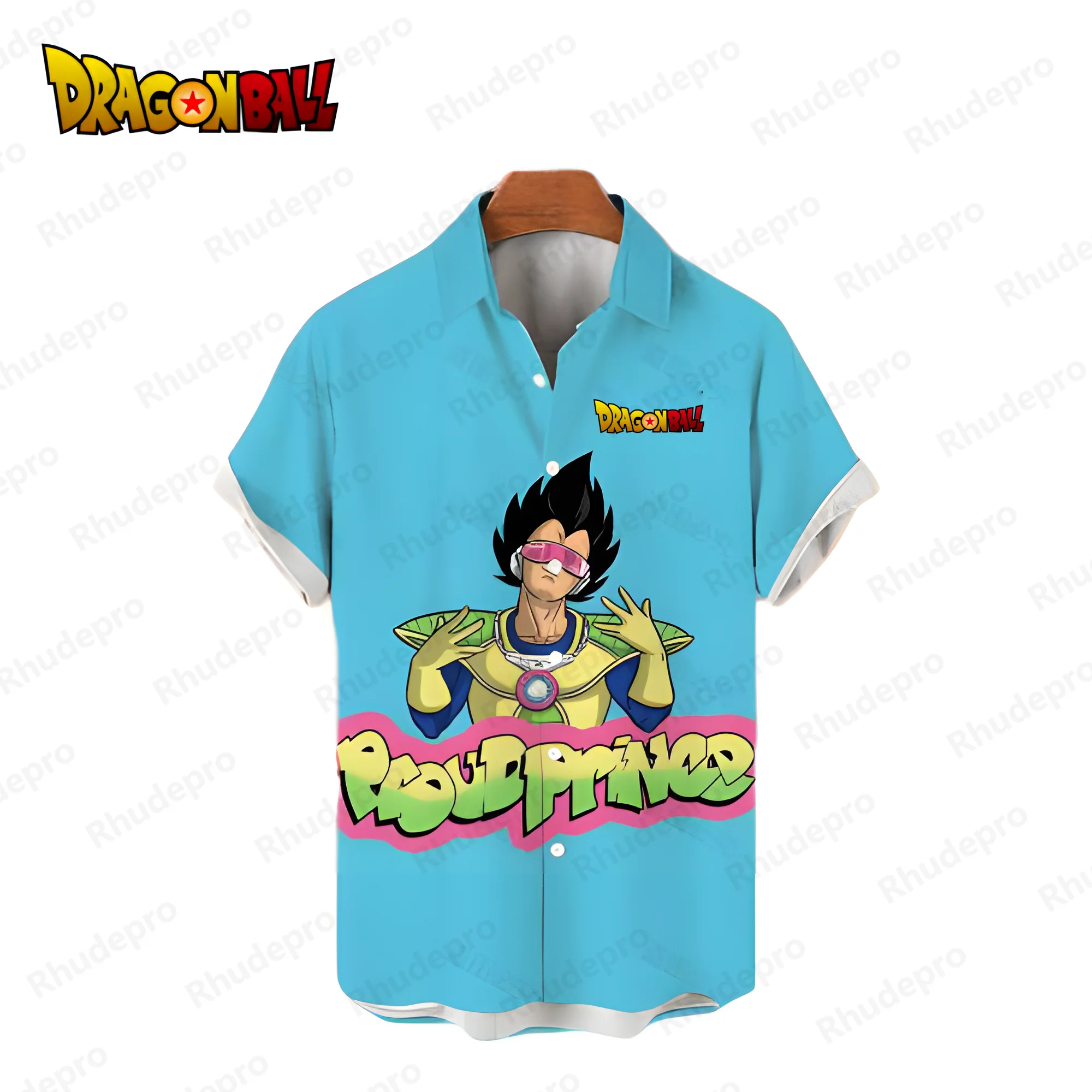 

Dragon Ball Z Men's Shirts Vegeta Summer Streetwear Goku Short Sleeve Hawaiian Shirt Super Saiya Beach Style Tops Oversized 2024