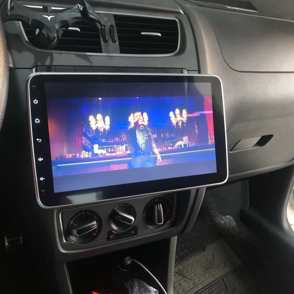 4G+64G Android 10.0 DSP IPS Rotatable 1 din car radio car stereo For 360 Degree universal audio Video DVD player 4G Wifi
