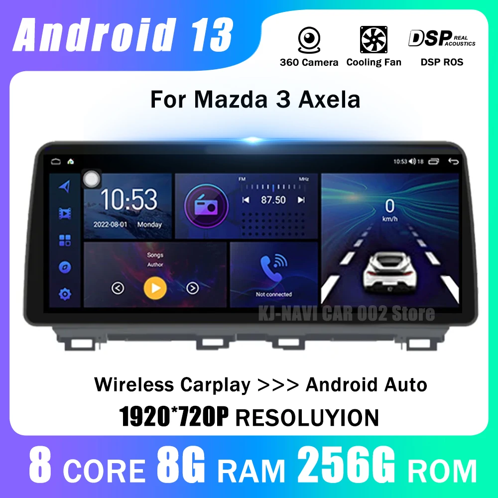 Android13123CarplayScreenForMazda3Axela20142019CarRadio