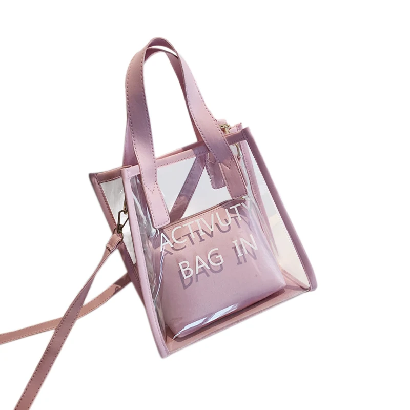

Модная прозрачная сумка для женщин, маленькие мессенджеры-тоуты из прозрачного ПВХ, голографическая Сумочка на плечо для женщин, дамская сумочка для девушек