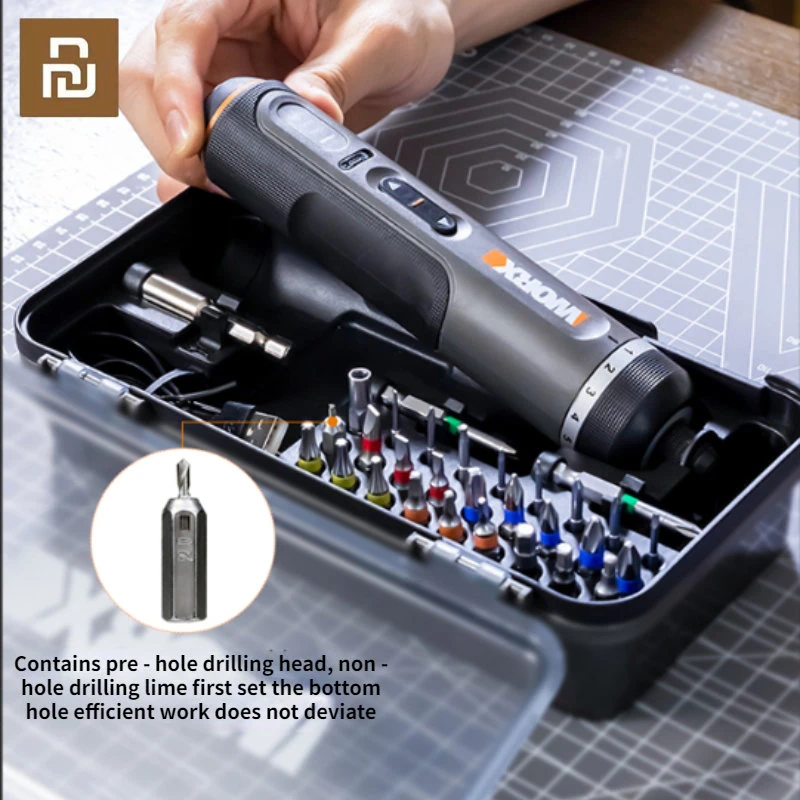 Youpin Worx 4V Electrical Screwdrivers Set WX242 Smart Cordless