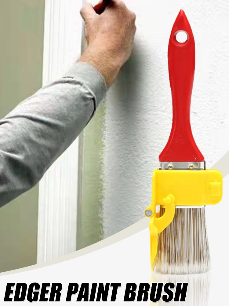 Description Picture 3 of itemEdger Paint Brush Paint Roller Proffesional Clean Cut Tool Multifunctional Paint Edger Rollers Brush For Home Wall Room Detail