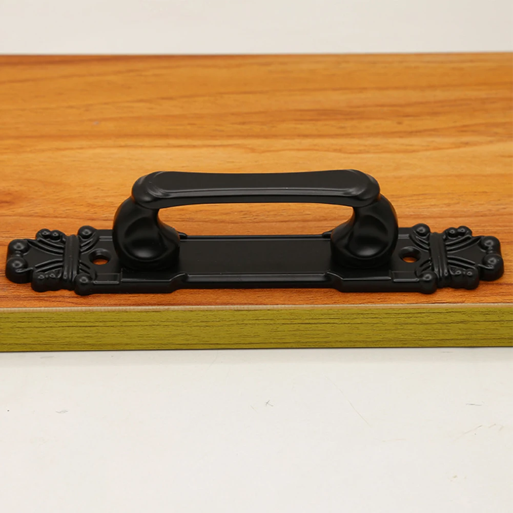 Description Picture 6 of itemBlack Cabinet Wardrobe Buckle Accessories Antique Barn Sliding Door Handles Cabinet Wardrobe Buckle Accessories