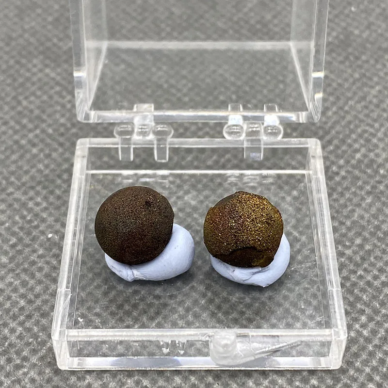 100% natural acicular mirror iron ore rough crystal stone ore specimen +box size:35*35*35mm