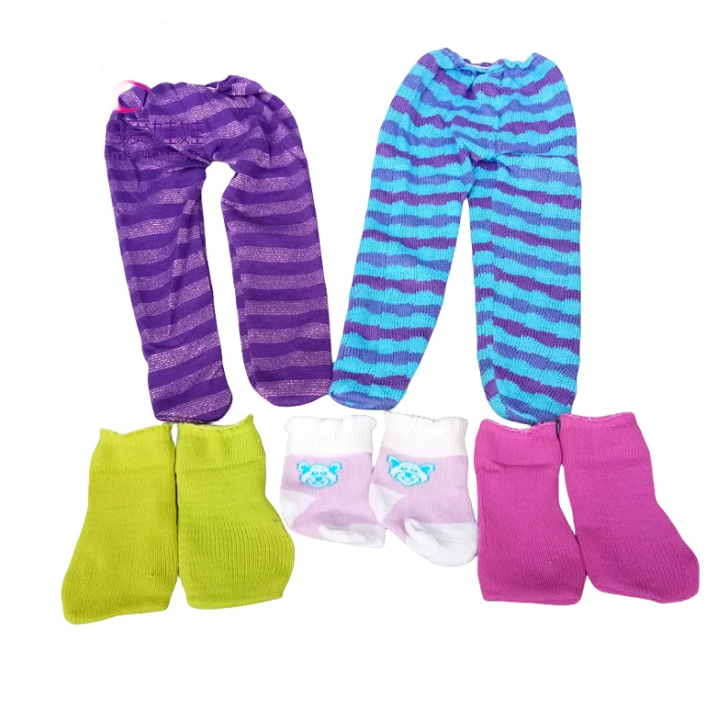 

18-inch Baby Socks, Five-piece Socks for Reborn Baby Dolls