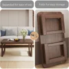 Folding Coffee Table,Foldable Floor Table Low Table,Solid Wood Tea Table,Tatami Table Collapsible Coffee Table for Sitting On Th 2