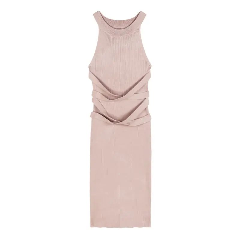 שמלות לנשים אלגנטיות, מסוקסות, ללא שרוולים, עם גב מובלט, שמלה מיני צמודה, אופנה חדשה לקיץ, קז'ואל PTKPCC