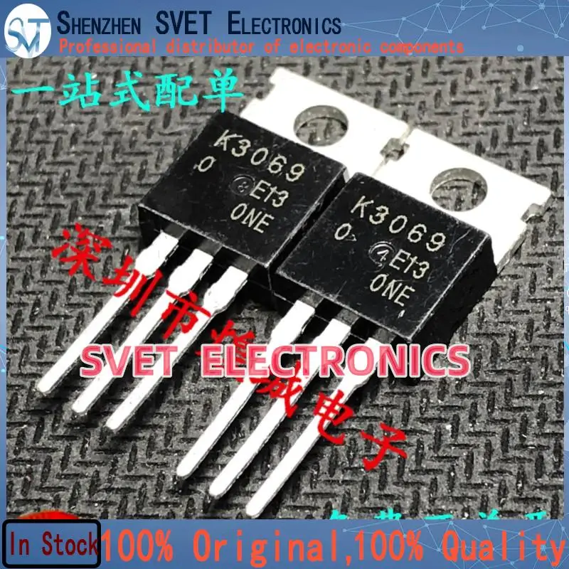 10PCS-50PCS K3069 2SK3069 TO-220 MOS 60V 75A Original In Stock ping