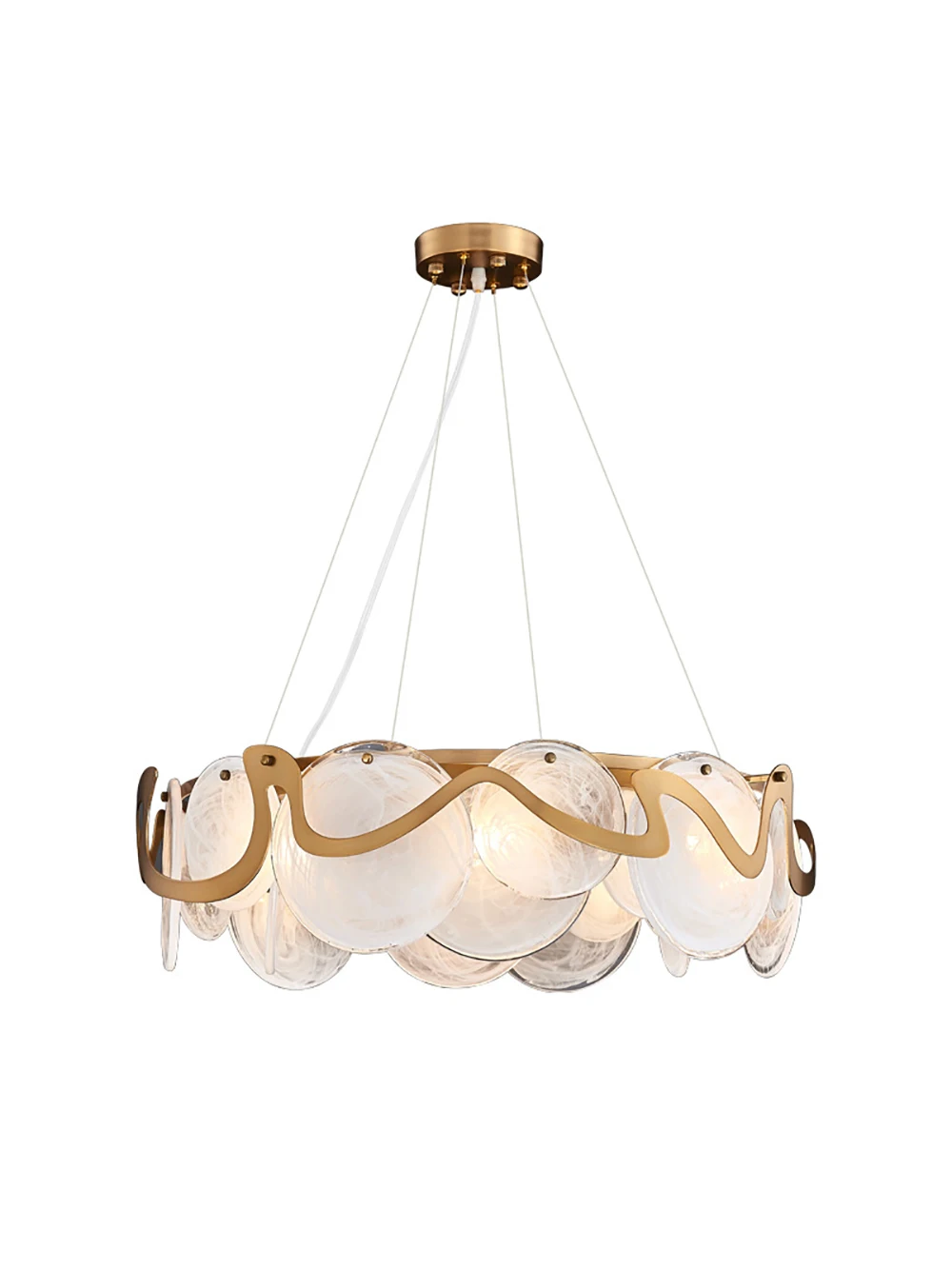 

Подвесной светильник, простой Креативный светодиодный потолочный светильник с регулируемой яркостью, E14, комнатное Домашнее освещение для обеденного стола