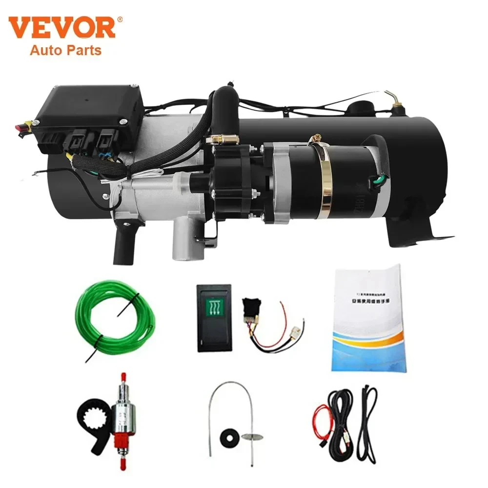 Kit Tuyaux Chauffage Auxiliaire Diesel - Diamètre 75 Mm - Longueur 36-80 Cm - Pour Eberspacher, Webasto, Propex - Conduit Air Chaud/froid - 8