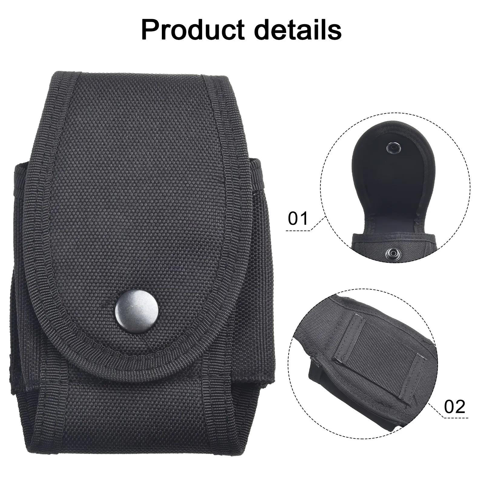 

Tactical Handcuff Holster Nylon Waist Case 14x9x3.5cm Quick Draw Belt Pouch Multifunctional Pocket Bag For Outdoor Hunting Parts