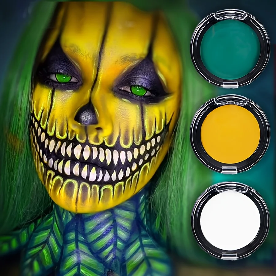 Vibrant Professional-Grade Water-Based Face and Body Paint