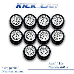 KicarMod 1/64 Scale BBS Style Wheel Set - Five Color Variety Pack (MMW72-W)