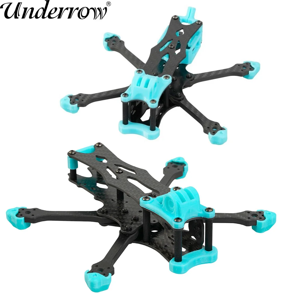 root-eer-aura-cadre-en-carbone-pour-dji-o3-vista-hdzero-baladeur-analogique-fpv-bras-de-5mm-35-pouces-166mm-4-pouces-192mm-35mm-t700