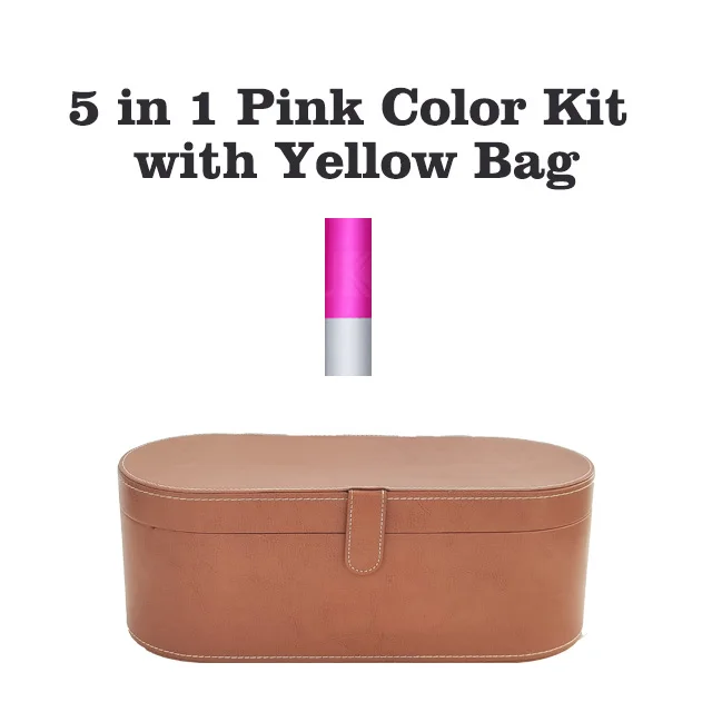 5in1 pink yellow bag