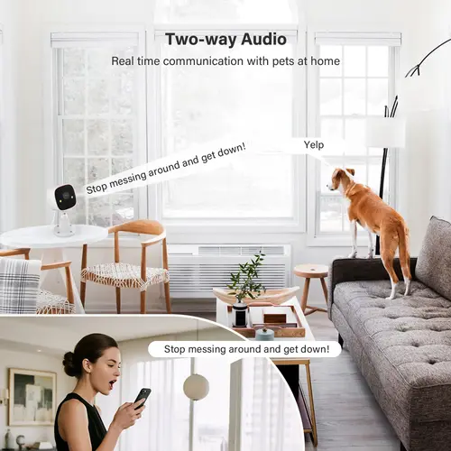 Outdoor Wireless Security Camera 3MP 1296P,Camera with WiFi, Home Security Surveillance, Property Monitoring, Indoor Security - Image 6