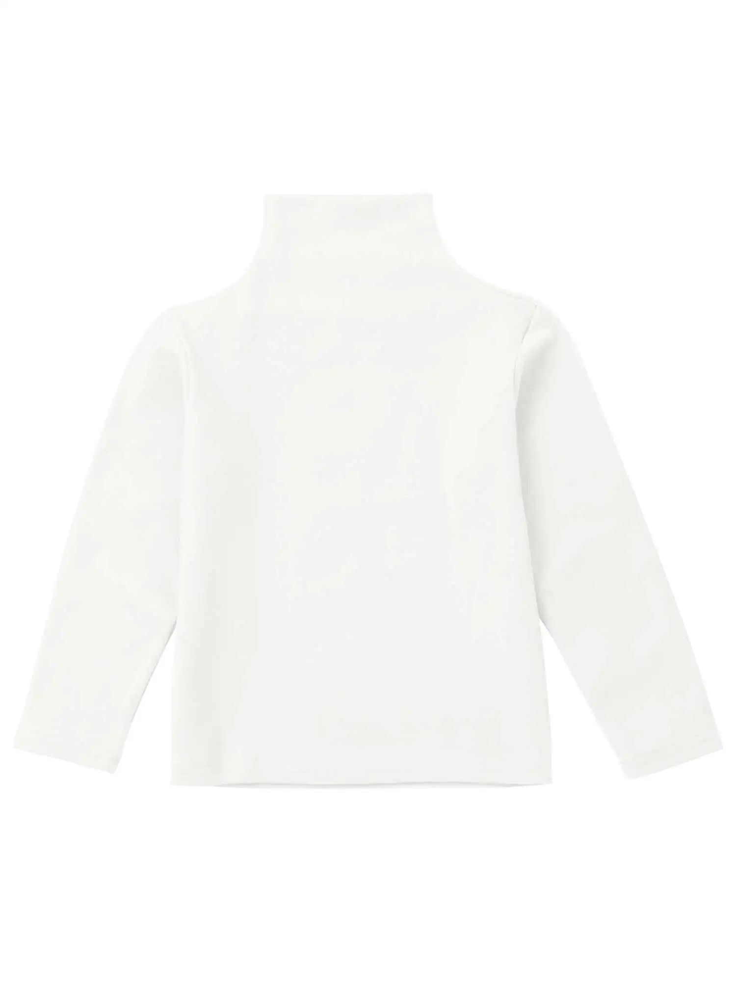 Kids Girls and Boys Underwear Long Tops Solid Color Mock Neck Long Sleeves Stretchy Warm Tops Thermal Sleepwear Homewear