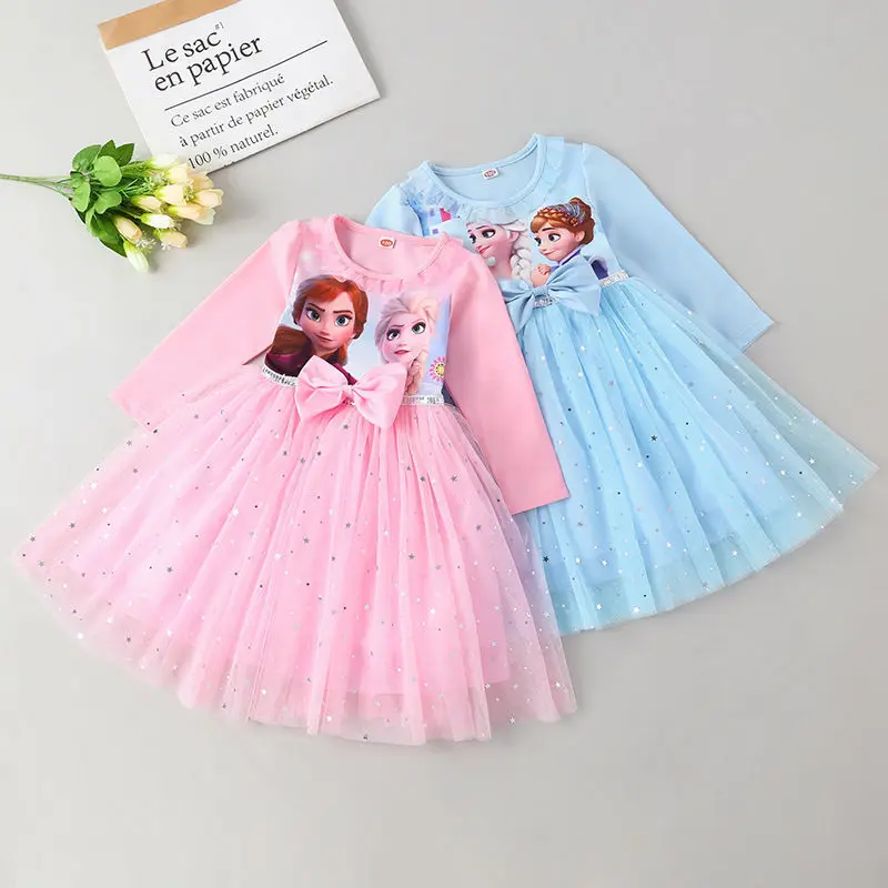 Deguisement Reine Des Neiges Robe Elsa Tulle Neuf 3 ,4, 5, 6, 7/8 Ans