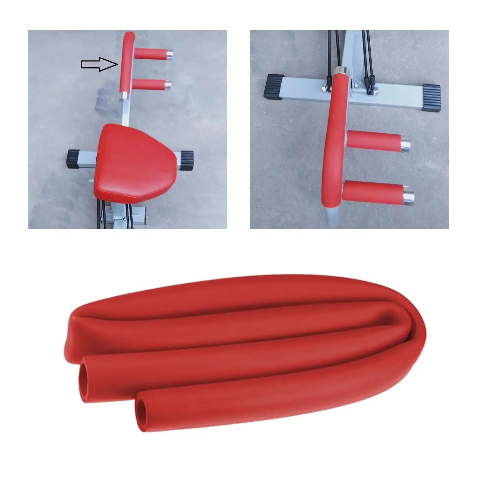Rubber Grip Cover 200mm Multipurpose Protective Sleeve Pipe Tube Wrap for Fitness Equipment Pull up Bar Barbell Exercise Machine Rubber Grip Cover 200mm Multipurpose Protective Sleeve Pipe Tube Wrap for Fitness Equipment Pull up Bar Barbell Exercise Machine