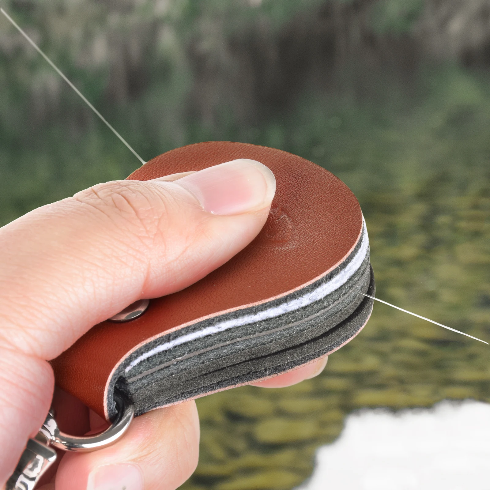 2/3 in 1 Fly Fishing Leader Straightener and Line Cleaner Fishing