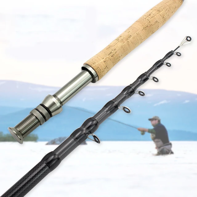 Hand Fishing Rods Mini Telescopic Fishing Pole Ultra-light