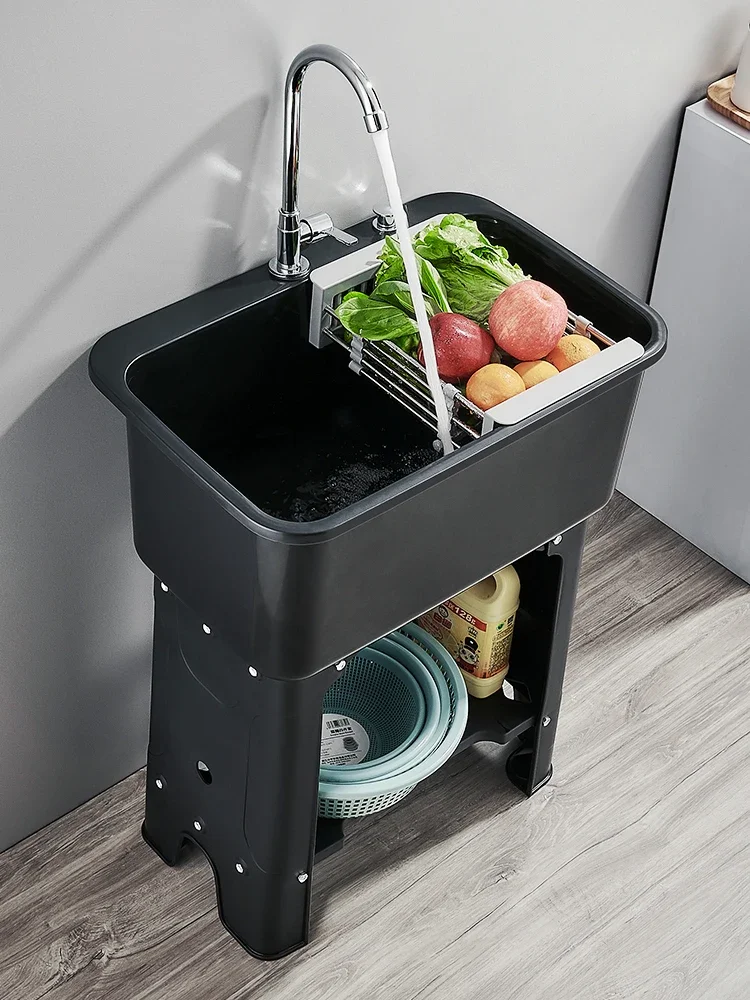 

Kitchen faucet vegetable drainage basin simple hand dishwashingcommercial