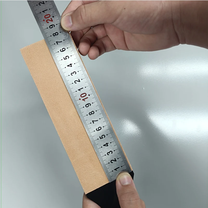 칼을 위한 양면 가죽 스트롭 연마 화합물 칼이 있는 스트로핑 블록 키트를 날카롭게 하는 양면