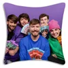 Mr Gaming Beast Game Square Pillow Covers Cartoon Sofa Decorative Home Double-sided Printing Short Plush Cute Cushion Cover 5