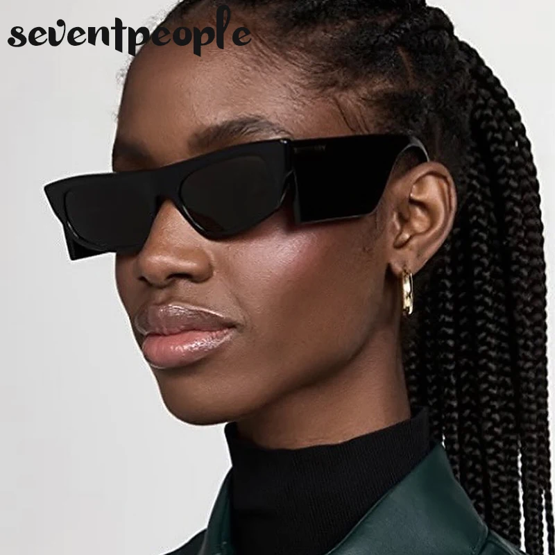 

Sexy Cat Eye Sunglasses Women 2024 Luxury Brand Designer Fashion Small Frame Cateye Sun Glasses For Female Punk Shades Eyewear