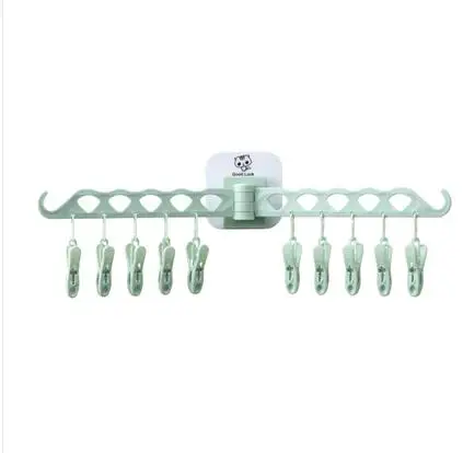 solacol Hanger Clips for Plastic Hangers Color Drying Rack