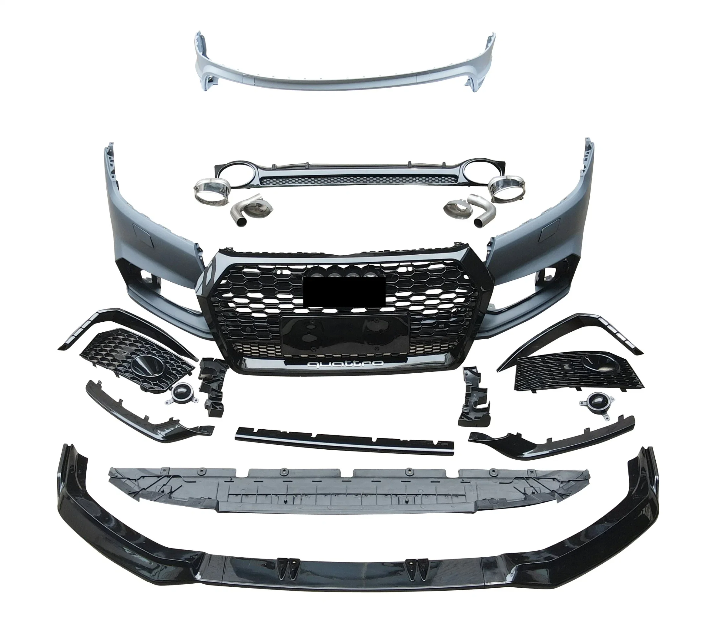 Good Quality Wholesale Replacement Car Accessories Spare Body Kit Parts Chrom Front Grille for Audi Q5