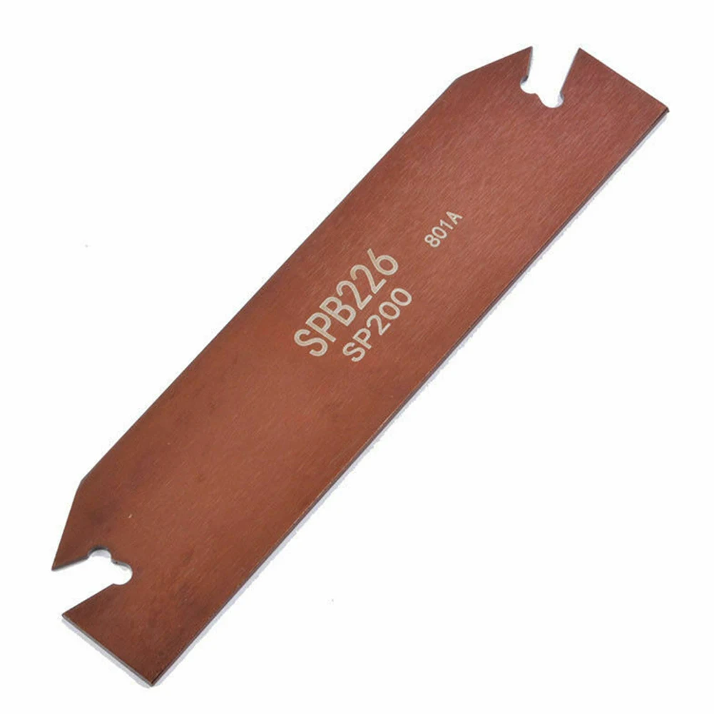 

Holder Tool Holder Inserts SP200 PC9030 With SPB226 10PCS 2mm Width CVD/PVD Carbide Cut-Off Tool Cutoff Durable