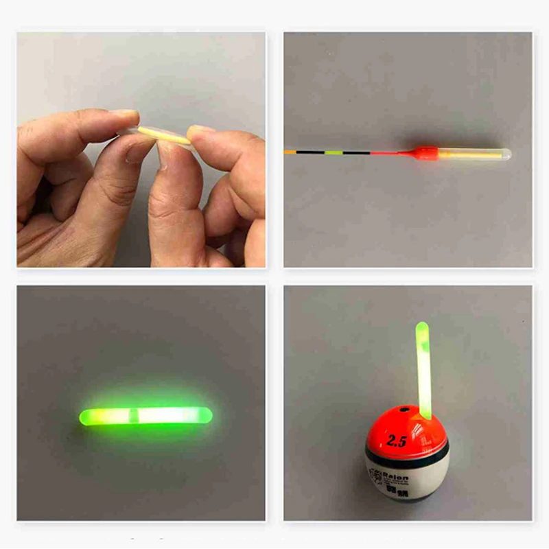Fishing Float Light Stick Fluorescent Lightstick Night Glow Stick 250pcs/Box