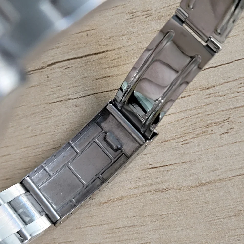 39mm 스틸 시계 케이스 사파이어 돋보기 유리 NH34/NH35/NH36 무브먼트 남성용 시계 부품 용 수정 시계 액세서리