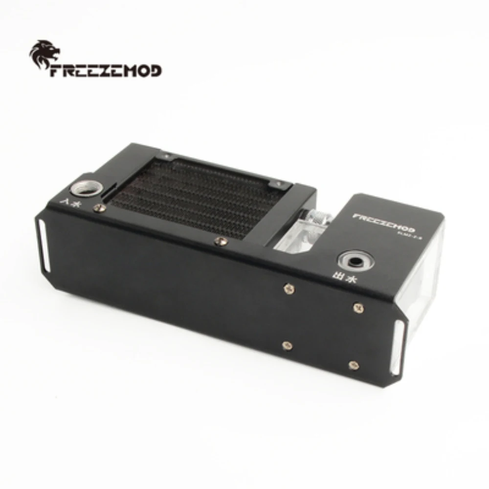 Zemod-módulo Integrado de Resfriamento de Água Radiador de Alumínio Módulo Aio 2000rpm Refrigeração de Água Desktop Slmz-z-b 80 mm - Imagem 4