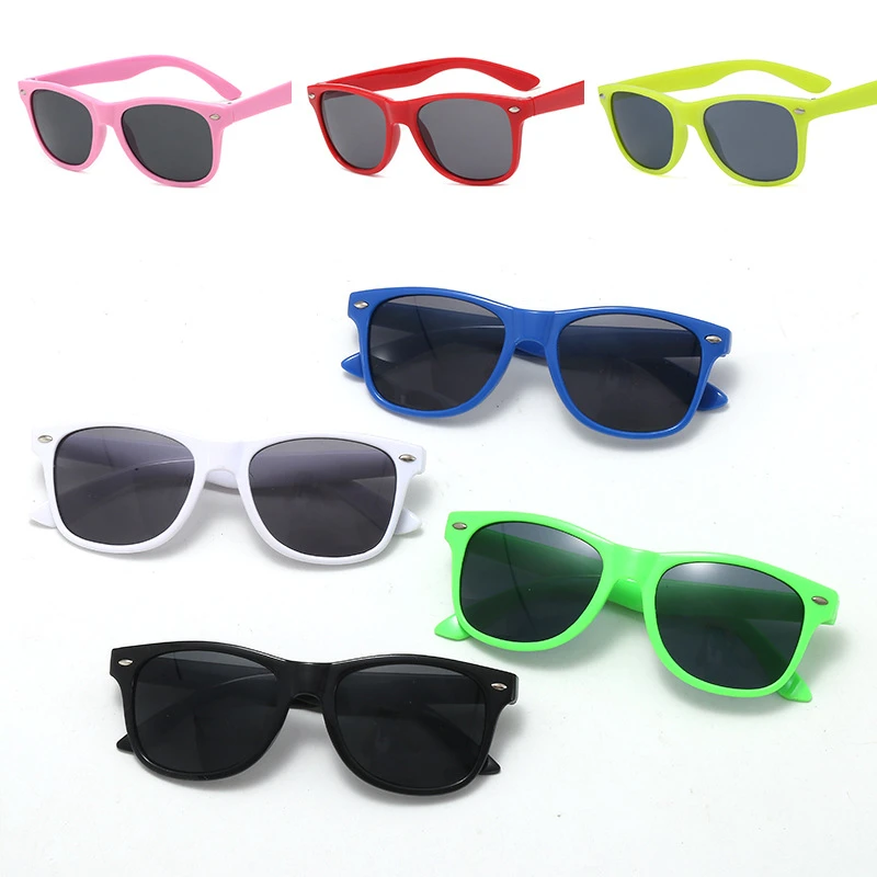 Gafas de sol marca de moda para niños y niñas, lentes de Anti uv para bebé, sombreado, color negro, 2022| | - AliExpress